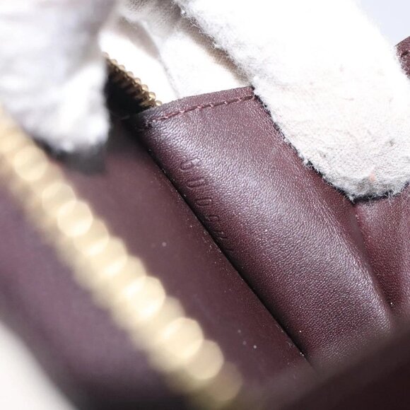 LOUIS VUITTON Vernis Porte Monnaie Ecruil Coin Purse Amarante - Picture 11 of 15